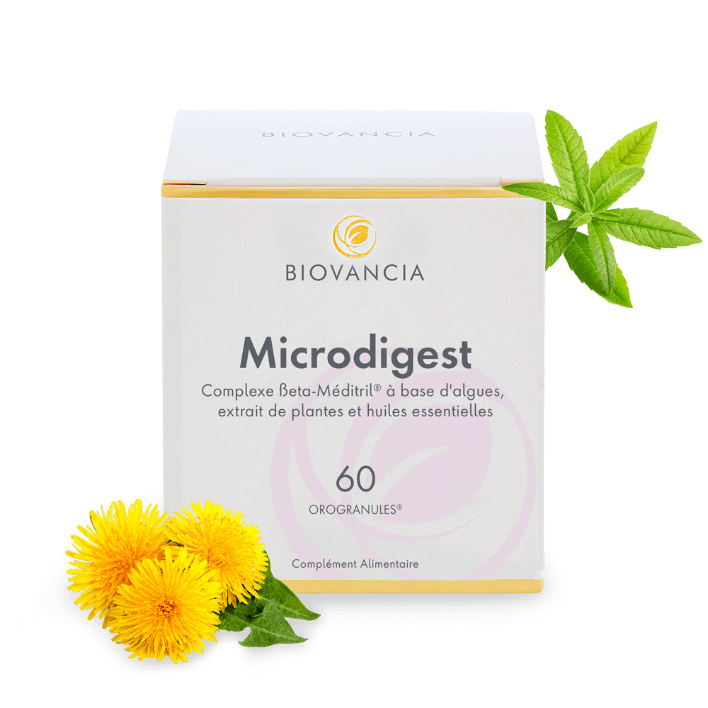 Etui de MICRODIGEST, 60 orogranules pour 30 jours