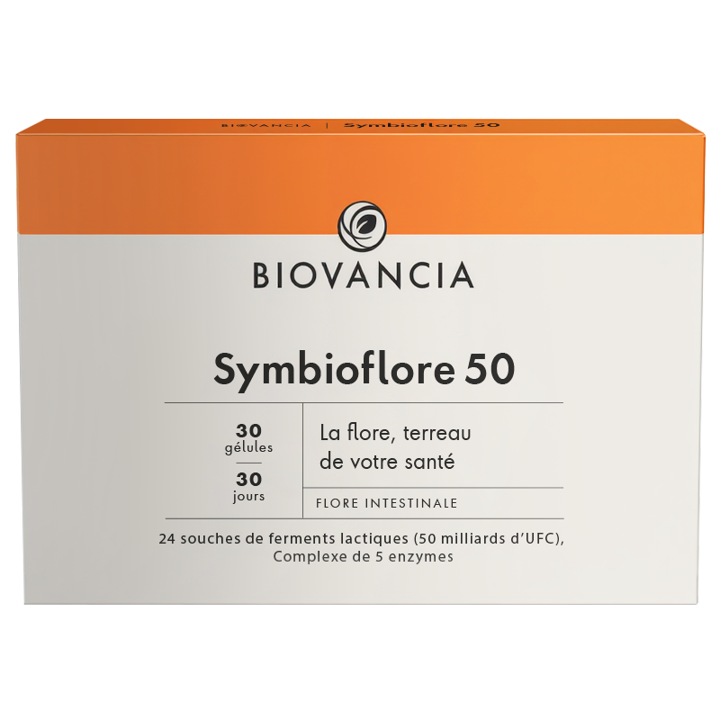 1 boite de Symbioflore 50 / 30 gélules pour 30 jours